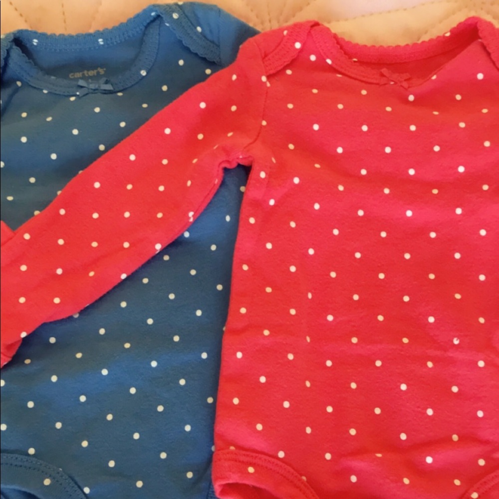 🛍4 Baby Girl Onesies - Picture 4 of 4